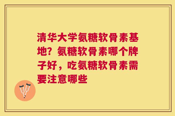 清华大学氨糖软骨素基地？氨糖软骨素哪个牌子好，吃氨糖软骨素需要注意哪些