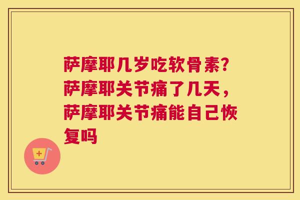 萨摩耶几岁吃软骨素？萨摩耶关节痛了几天，萨摩耶关节痛能自己恢复吗
