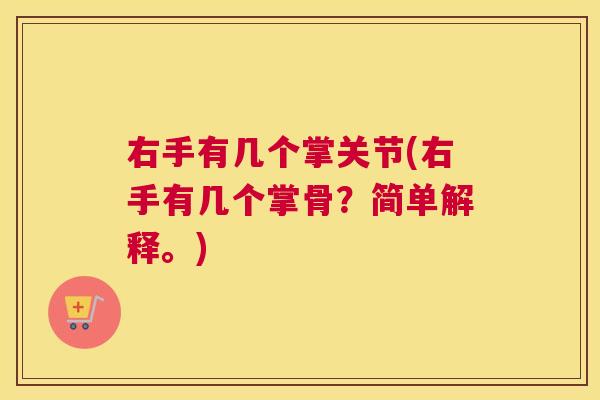 右手有几个掌关节(右手有几个掌骨？简单解释。)