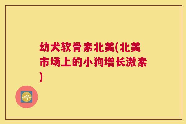 幼犬软骨素北美(北美市场上的小狗增长激素)