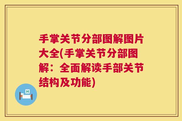 手掌关节分部图解图片大全(手掌关节分部图解：全面解读手部关节结构及功能)