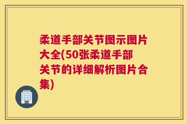 柔道手部关节图示图片大全(50张柔道手部关节的详细解析图片合集)