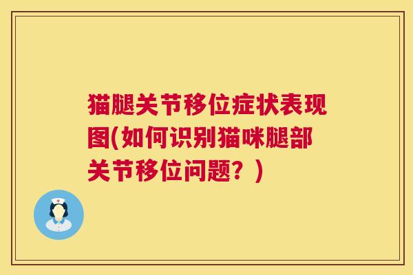 猫腿关节移位症状表现图(如何识别猫咪腿部关节移位问题？)