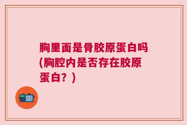 胸里面是骨胶原蛋白吗(胸腔内是否存在胶原蛋白？)